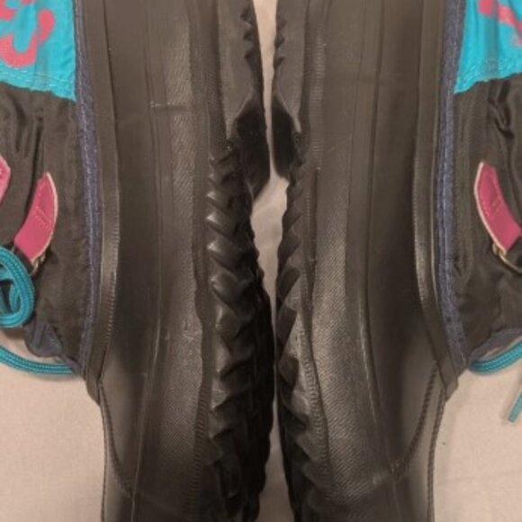 Sorel Handmade Snow Boots Womens 6 Multicolor 12 Inches Tall Front Laces - EUC - Picture 10 of 15